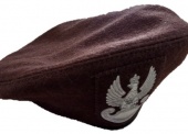 BERET KOLORU BRĄZOWEGO ORZ.TERM.-B/R 